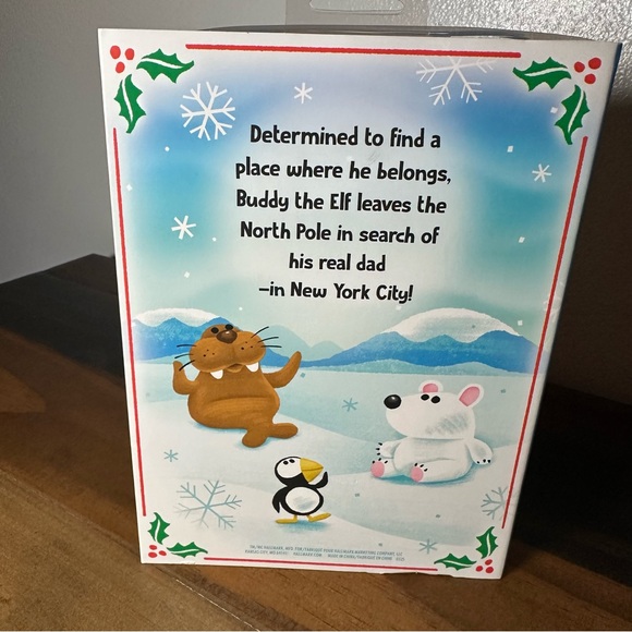 Elf Movie Buddy and Mr Narwhal Christmas Tree Ornament Set Walmart Exclusive - Picture 4 of 7